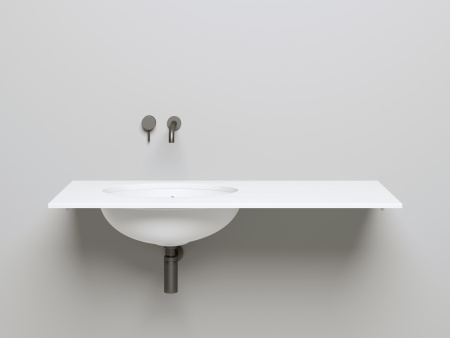 Раковина из искусственного камня S-Sense Salini MAREA 1101109GF 50х40 встраиваемая цвет мультиколор